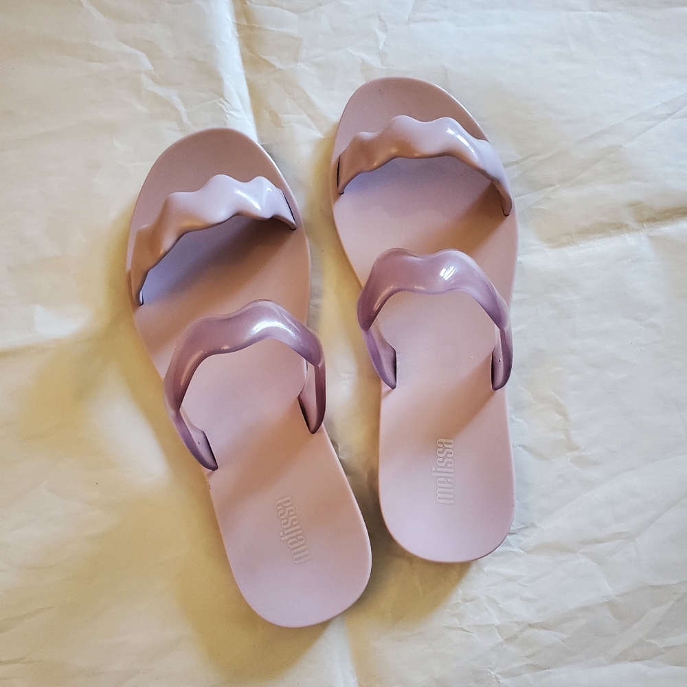 Melissa Purple Wind Sandals
